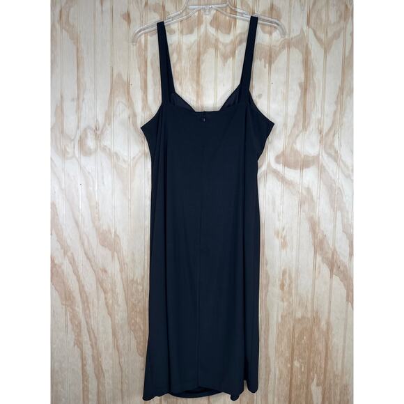 Onyx Nite by Wendy Chaitin Black Dress 18W Gothic Vampire Dark Formal Cocktail - Picture 2 of 10